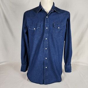 Wrangler Denim Western Shirt (LT)